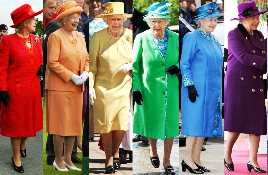 стиль одежды королевы Елизаветы 2